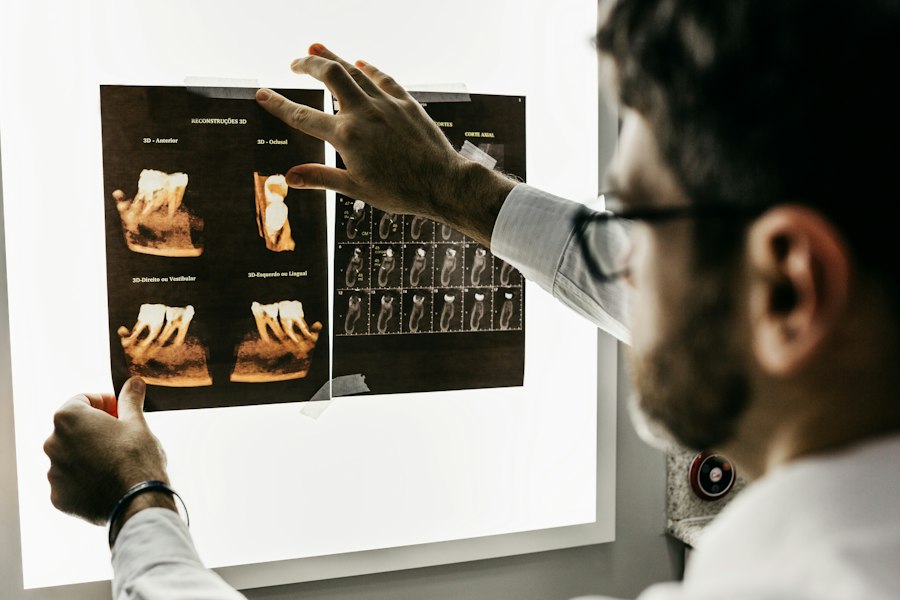 Dentist and patient smiling in Bronx clinic